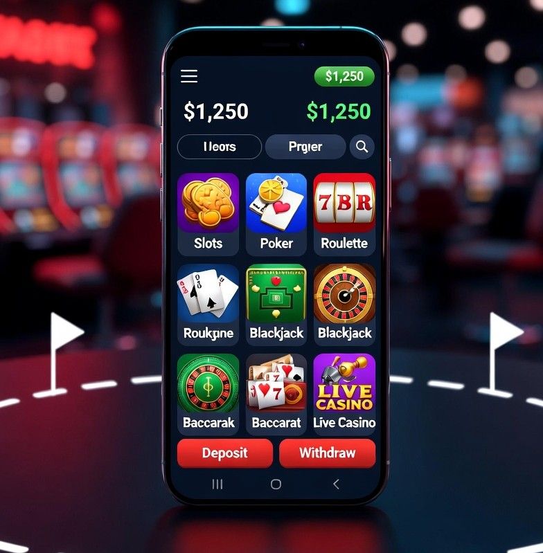 casino app operating outside a legal boundary line